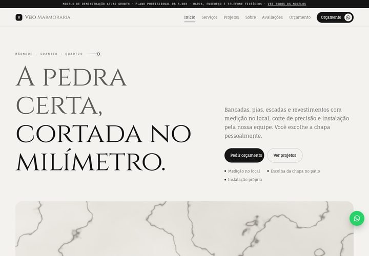 Prévia do modelo marmoraria