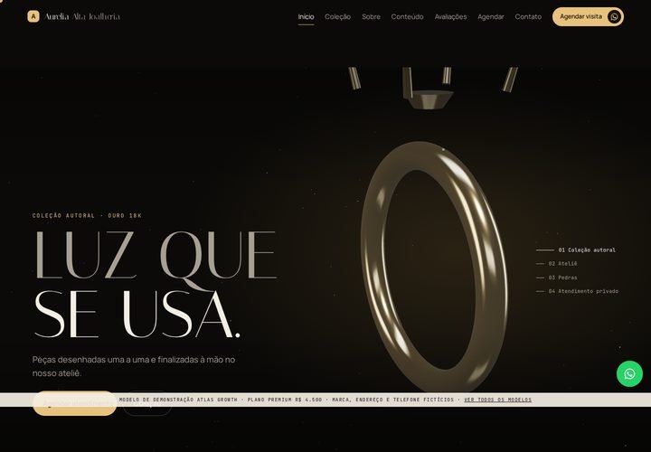 Prévia do modelo joalheria